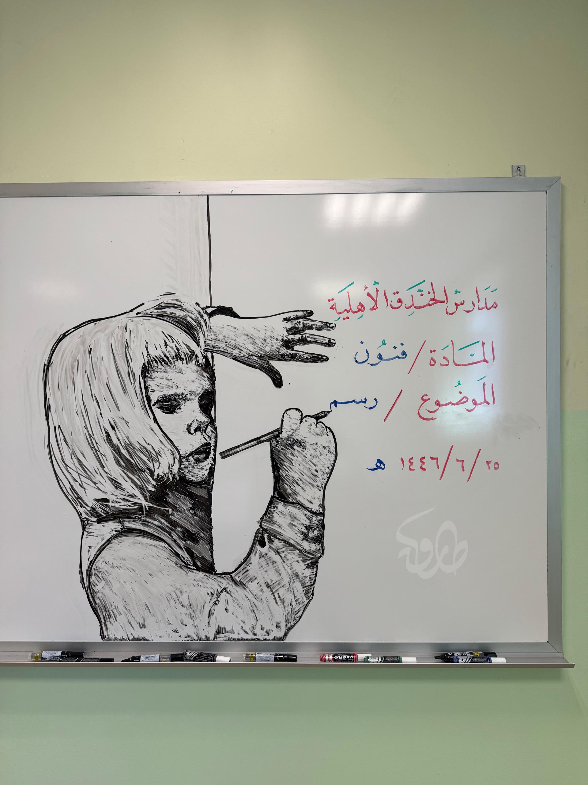 السبورة وتعليم الطلاب 24