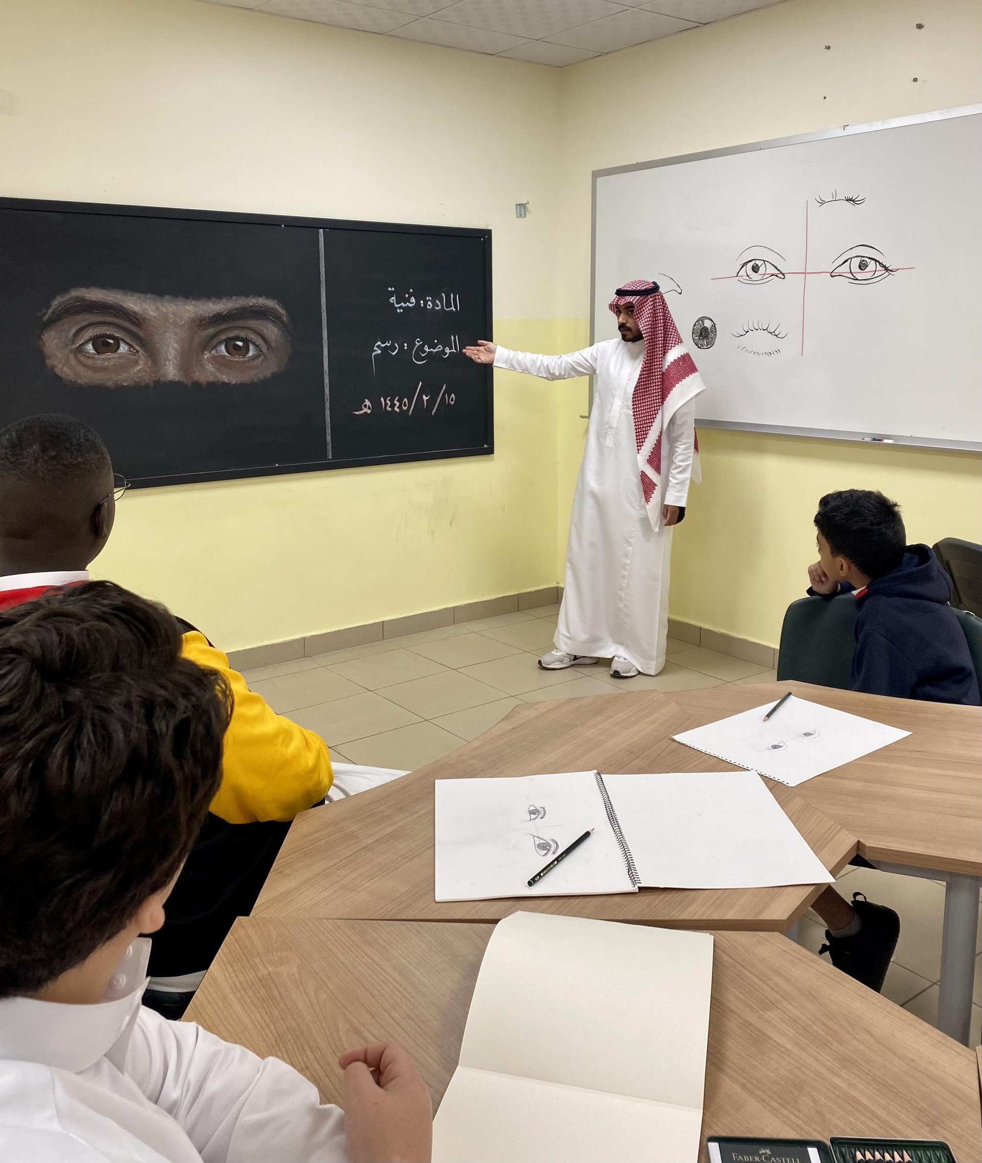 السبورة وتعليم الطلاب 19