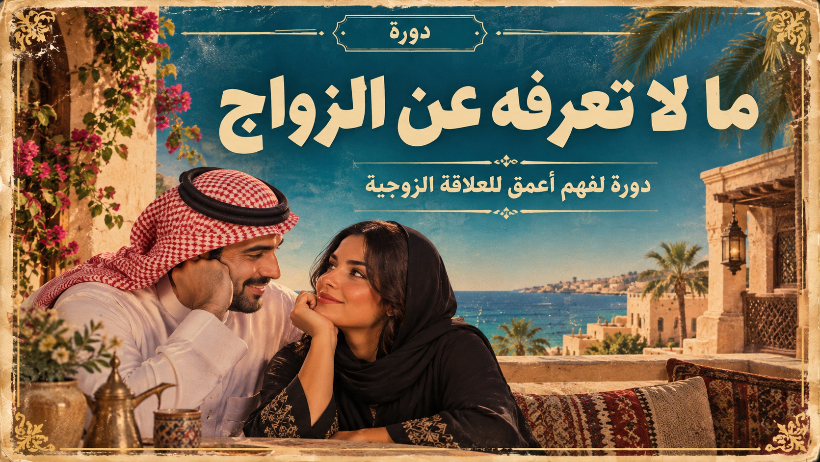 دورة ما لا تعرفه عن الزواج